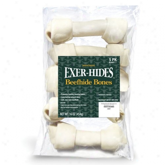 Exerhide Natural Bones, 5-pack
