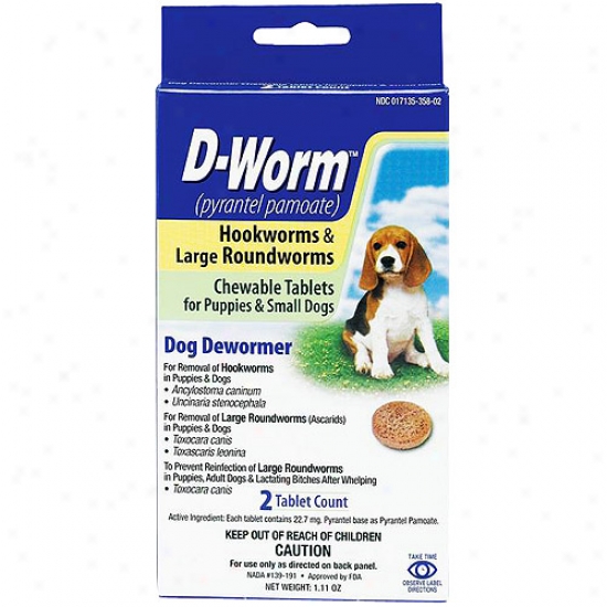 Farnam Pet 3063 D-worm Chweable F- Puppies&sm Dg