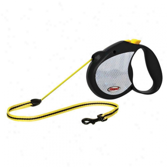 Flexi Neon Reflect Retractable Cord Leash