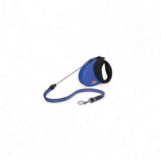 Flexi Usa Inc - Explore Softgrip Leasy- Blue-black Medium-26 Feet - Explore Hold M Bl