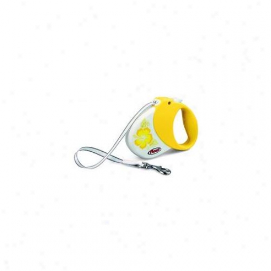 Flexi Usa Inc - Hawaii Leash- Yellow Small-med-16 Ft - Comfort Belt 1 Yl-h