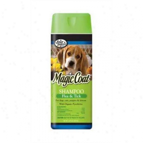 Four Paws 100202559/10612 Mc Flea And Tick Shampoo