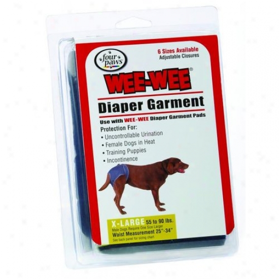 Four Paws 100203253/18891 Diaper Garment