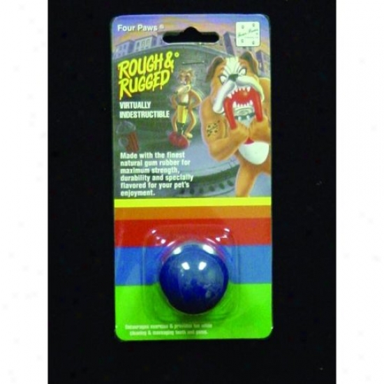 Four Paws 100203370/20020 Rough An Rugged Solid Ball