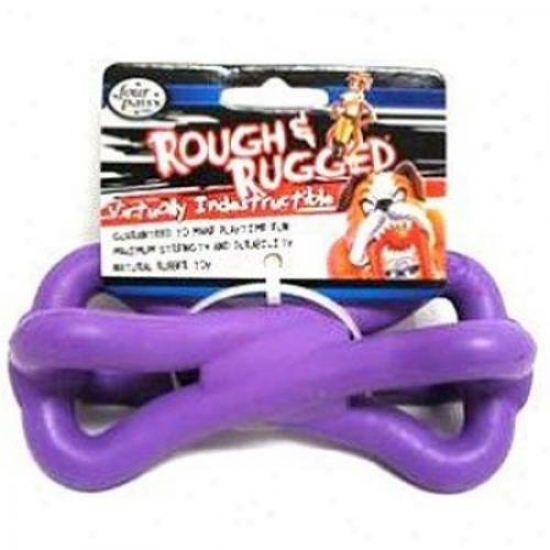 Four Paws 100203446/21829 Rough And Rugged Spiral Caoutchouc Bone