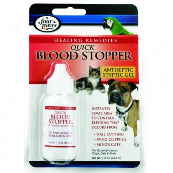 Four Paws 100203517/60110 Antiseptic Quick Blood Stp Gel