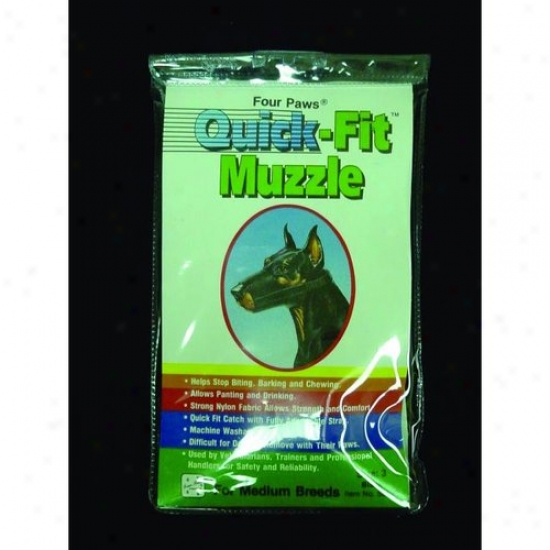 Four Paws 100203677/59030 Quick Fit Muzzle