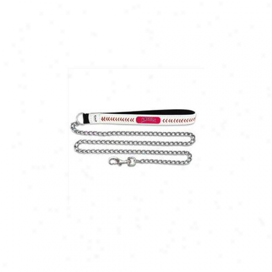 Gamewear Cll-mlb-ana-m Anaheim Angels Medium Baseball Leather With 2. 5mm Chain Tie