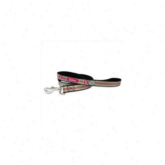 Gamewear Rnl-mlb-sac-l St.  Louis Cardinals Large Baseball Leash In Reflectivr