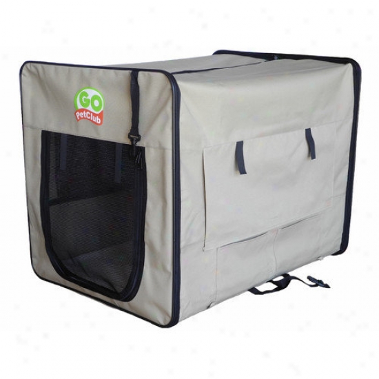 Go Pet Club Gentle Dog Crate