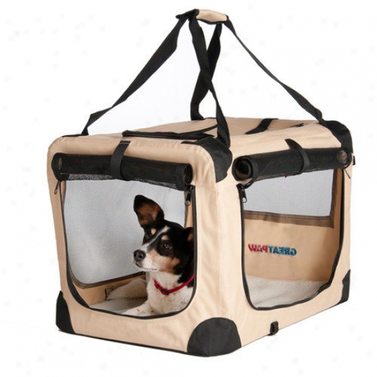 Great Paw Villa Soft Dog Crate