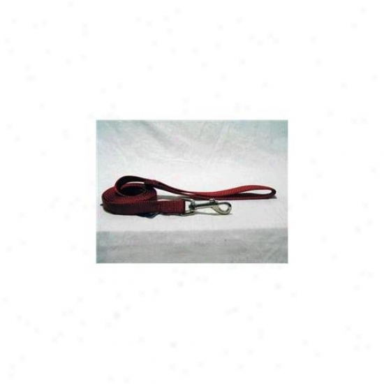 Hamilton Pet Company - Alone Dumpy Nylon Lead- Red . 63 X 4 - Slf 4rd