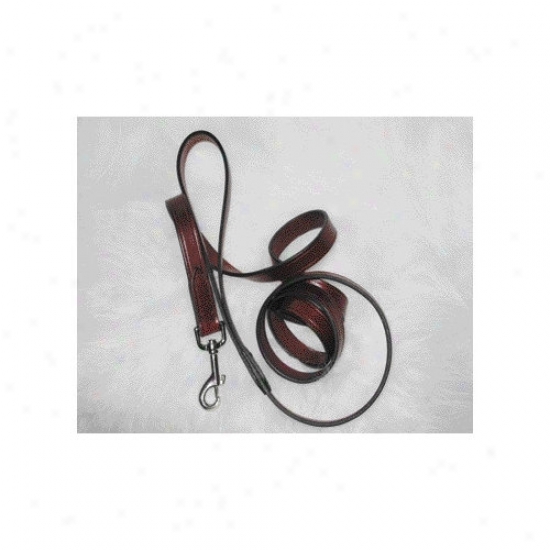 Hamilton Pet Products Leathrr Lead In Burgundy