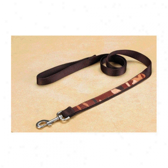 Hamilton Pet Productss Single Thick Nylon Lead With Snap In Camouflage