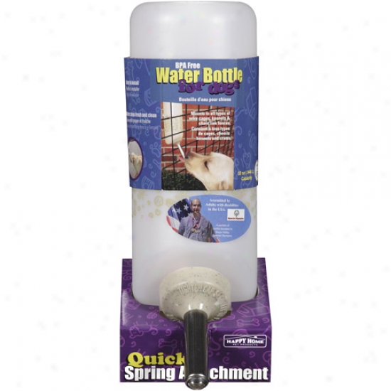 Happy Home Pet Products:- Water Bottle For Dogs, 1 Ct