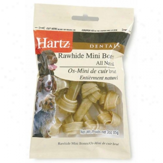 Hartz 86987 3 Oz Prime Beef Brand Natural Mini Bone Chews