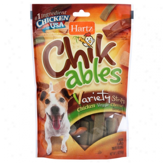 Hartz Chickables Strips For Small Dogz, 5.7 Oz