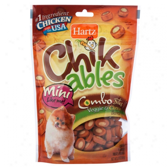 Hartz Chickables Treats For Little Dogs, 5.7 Oz
