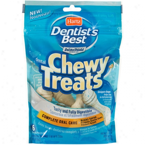 Hartz Dentist's Most good Dental Chewy Dog Treas, 6ct