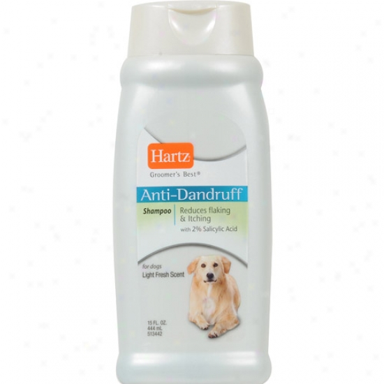 Hartz Groomer's With most propriety Anti-dandruff Shampoo For Dogs, 15 Oz