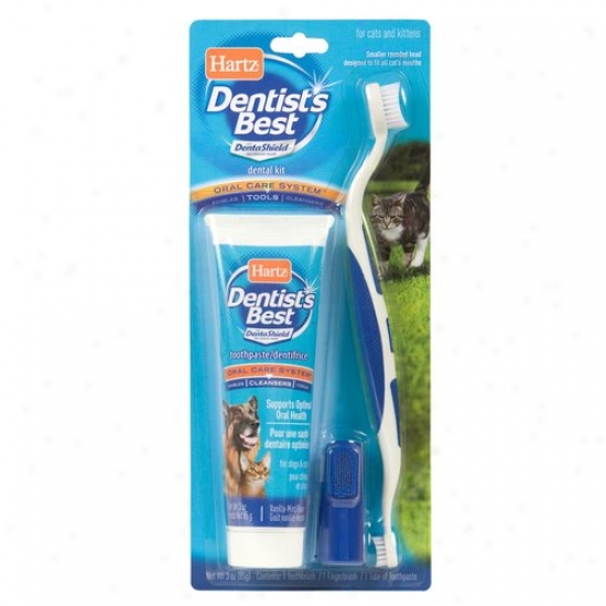 Hartz Total Spoken Care Dental Kit For Cats