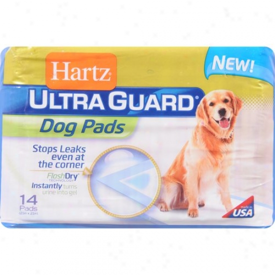 Hartz Ultra Guard Dog Pads, 14-count