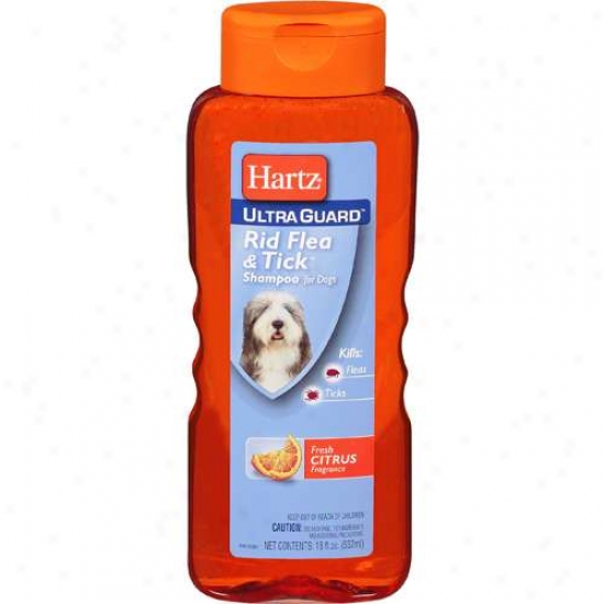 Hartz Ultraguard Citrus Ridflea Shampoo, 18oz