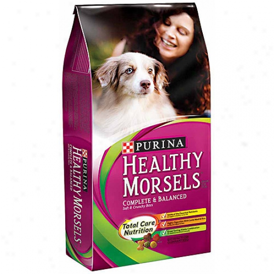 Healthy Morsels Perfect And Balanced Soft And Crunchy Bites Dog Food, 32 Lbs