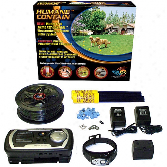 High Tech Pet 50 Acre Rechargeable Multi-functon In-ground Ultra Electronic Dog Defensive argument, 1ct