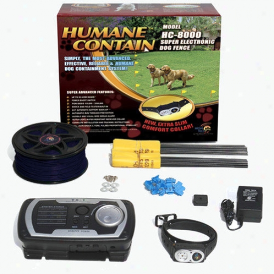 High Tech Pet Humane Contain Electronic Fence Ultra System