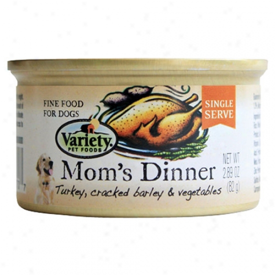 Homestyle Reclpes Canned Dog Food, Moms Dinner, 2.89 Oz