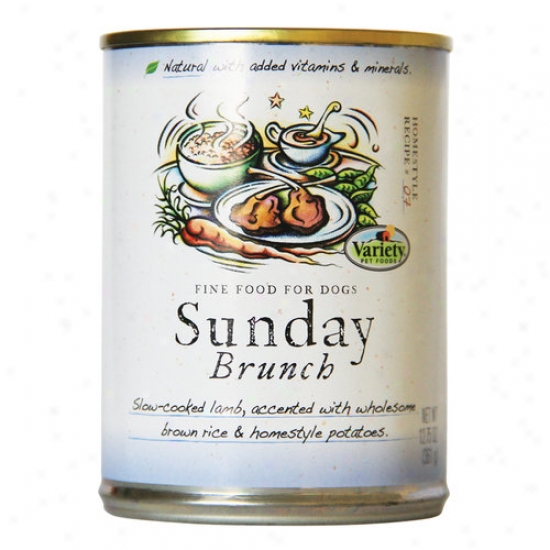 Homestyle Recipes Canned Dog Food, Sunday Brunch, 12.75 Oz