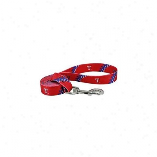 Hunter Mfg Dn-31079l23 Texas Rangers Dog Leash