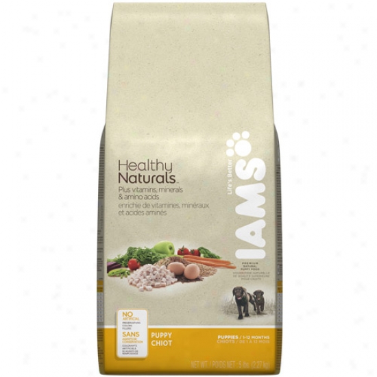 Iams Well Naturals Puppy Dog Food, 5 Lb