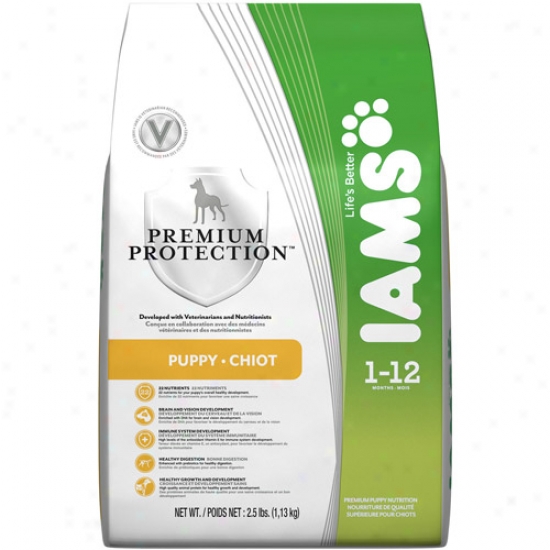 Iams Premium Protection Puppy Dog Food, 2.5 Lb