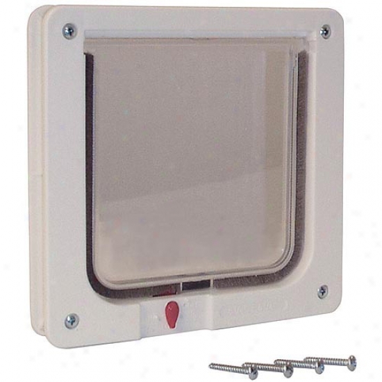 Ideal Pet Products 4 Way Locking Cat Flap  Spf
