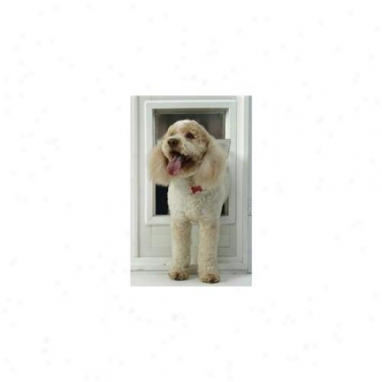 Ideal Pet Products Mfm Medium Multi-flex Dog Door - Pure Finish