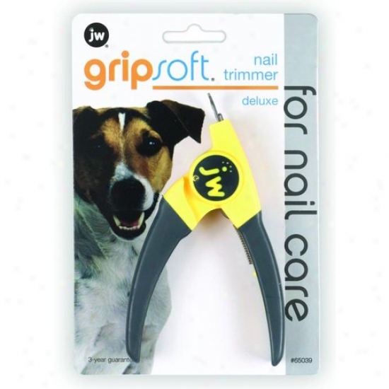Jw 65039 Grip Soft Dlx Dog Nail Trimmer
