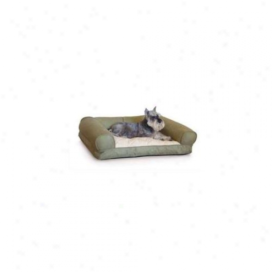 K&h Pet Products Kh4273 Lazy Sofa Sleeper Small Green 25 Inch X 19 Inch X 8 Inch