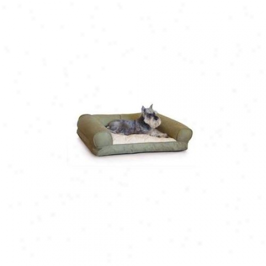 K&h Pet Products Kh4293 Lazy Sofa Sleeper Large Green 41 Inch X 30 Inch X 9 Inch