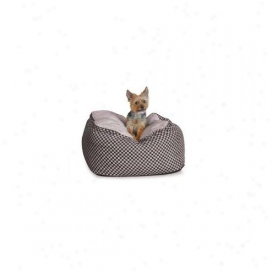 K&h Pet Products Kh7505 Deluxe Cuddle Cube Small Black 22 Inch X 22 Inch X 12 Inch
