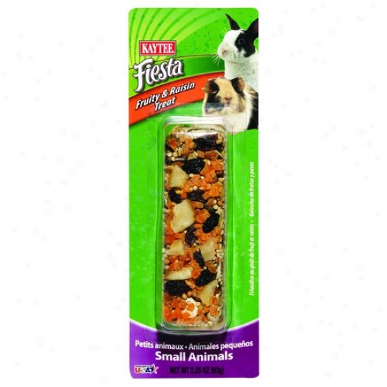 Kaytee 100504132 Fiesta Fruit/raisin Stick Sml Animal