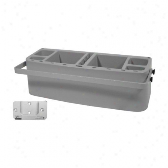 Kennel-gear Hd Supply Caddy With Handle And Metal Surface Mount