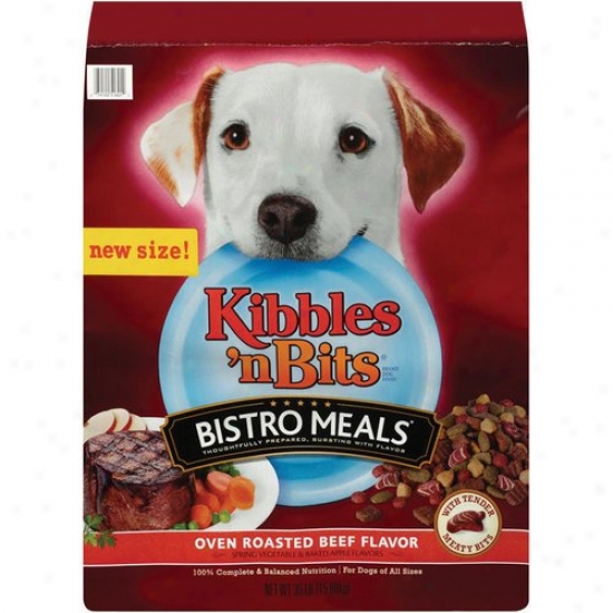 Kibbles 'n Bits Beef Bistro, 35-pack