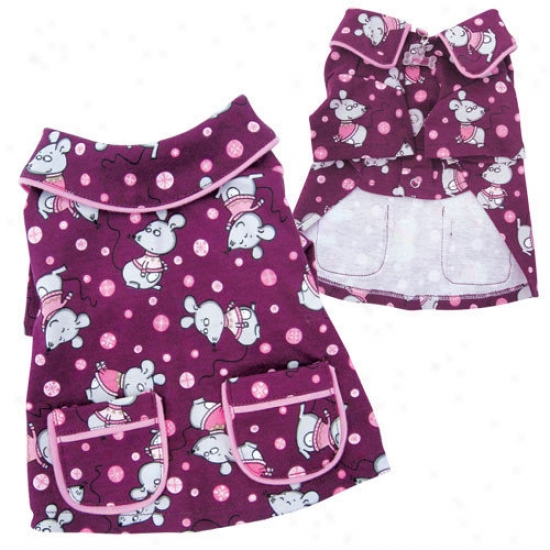 Klippo Pet Adorabpe Cutesy Moussy Dog Pajamas Shirt