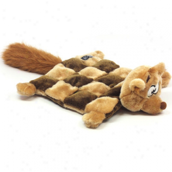 Kyjen Plush Puppies Squirrel Sqieaker Mat For Dog