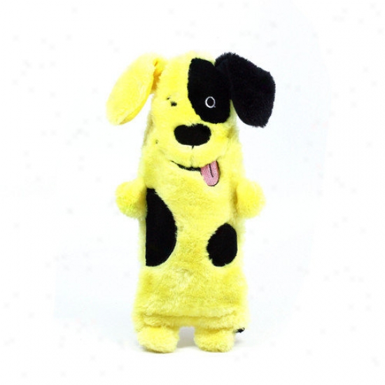 Kyjen Plush Puppies Water Bottle Buddies Dog Toy