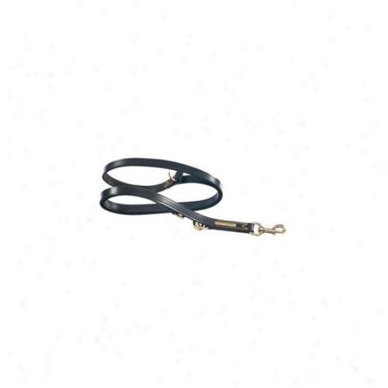La Cinopelca R120 . 50 Inch X 70-. 8 Inch Double Training Leash- Blaci