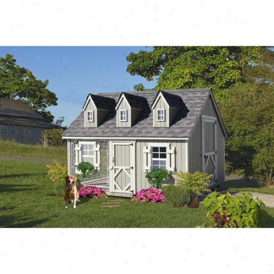 Little Cottage Company Cape Cod Cozy Cottage Kennel Dog House