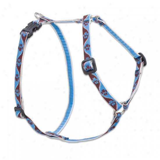 Lupine Pet Muddy Paws 1/2'' Adjustable Small Dog Roman Harness